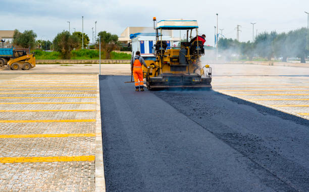 Permeable Paver Driveway in Beach City, TX